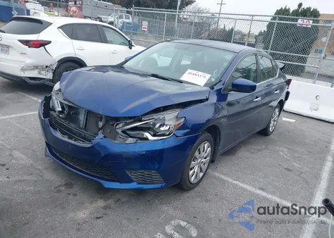 2017 Nissan Sentra S z USA, uszkodzony, nr VIN 3N1AB7AP1HY257997